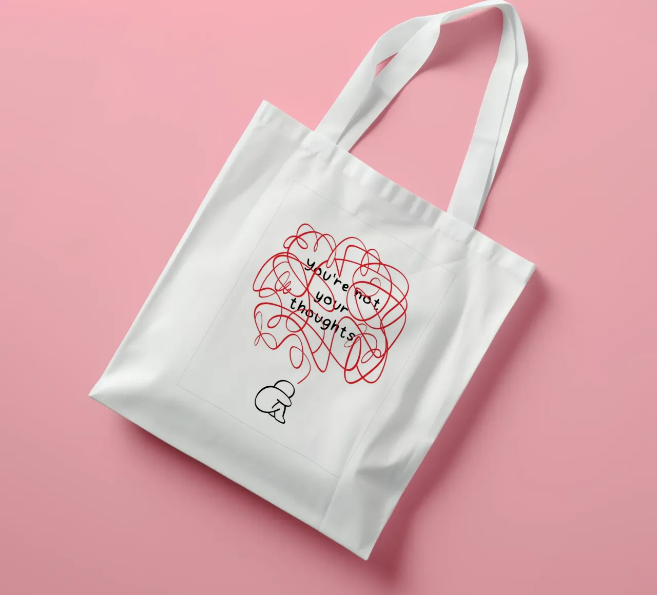You're Not Your Thoughts borsa in juta da nabakumov
