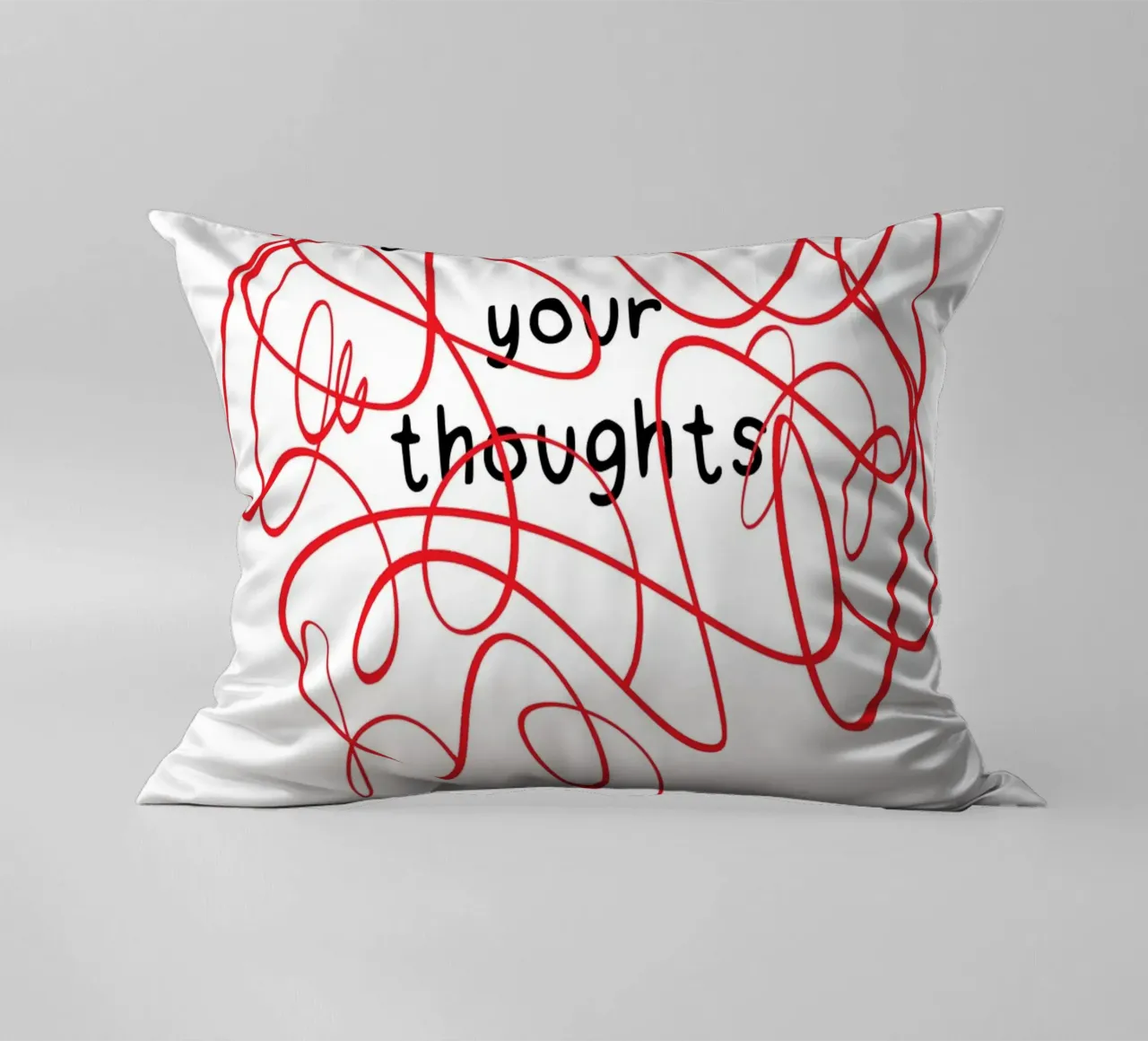 You're Not Your Thoughts cuscino da nabakumov