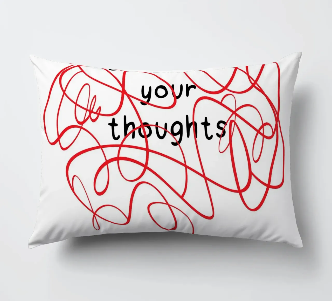 You're Not Your Thoughts cuscino da nabakumov