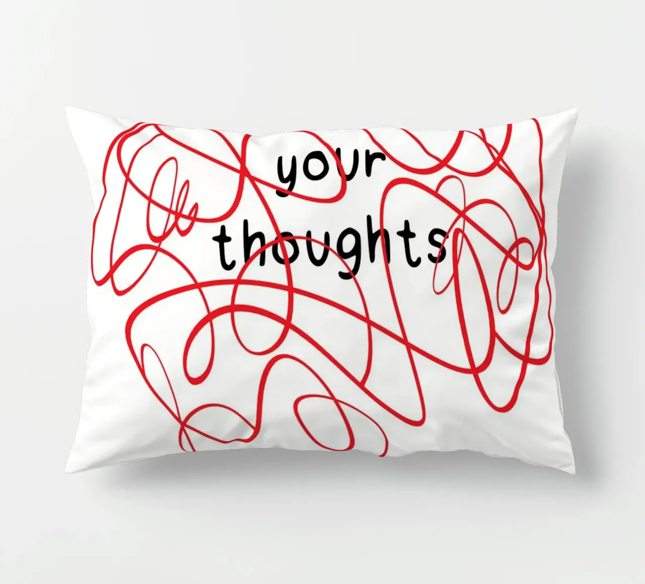 You're Not Your Thoughts cuscino da nabakumov