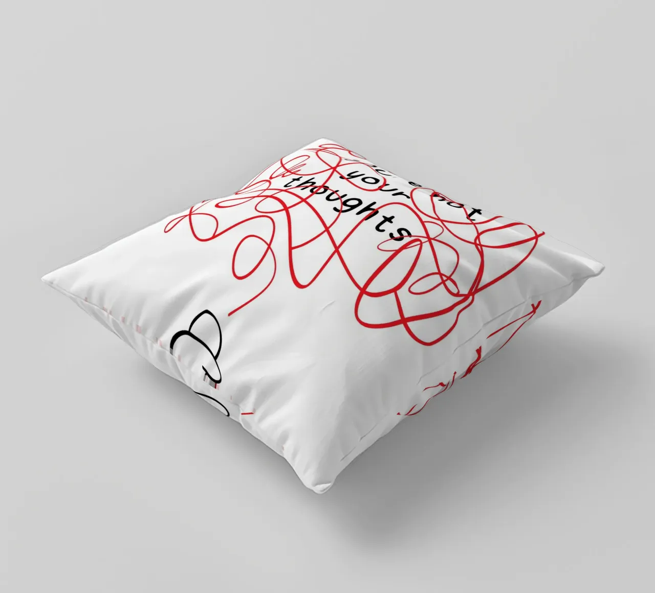 You're Not Your Thoughts cuscino da nabakumov