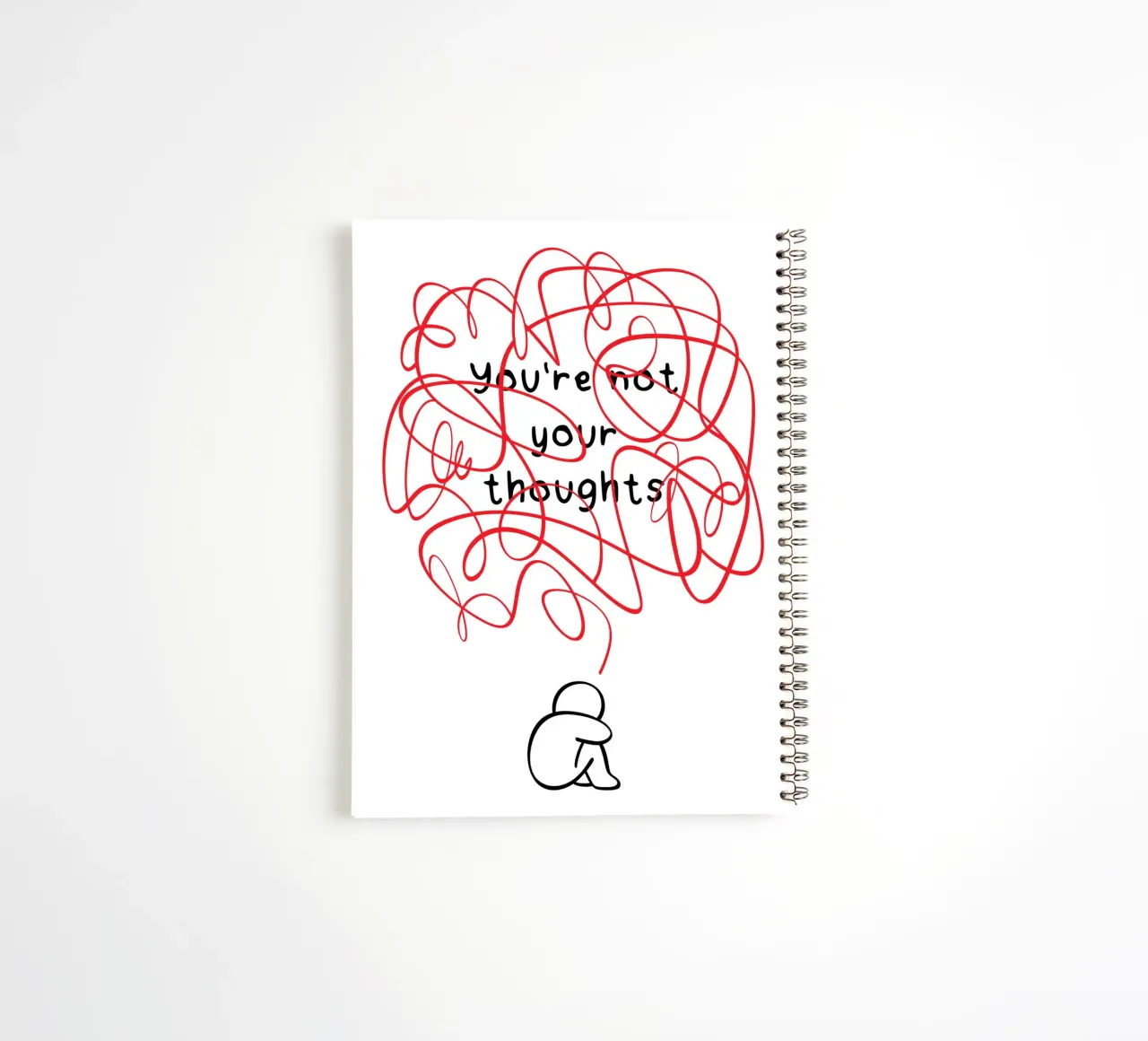You're Not Your Thoughts diario ad anelli da nabakumov