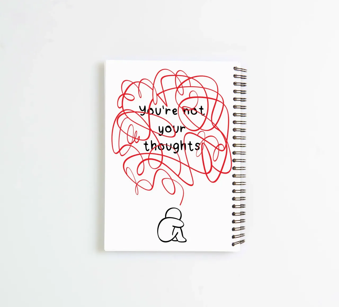 You're Not Your Thoughts diario ad anelli da nabakumov