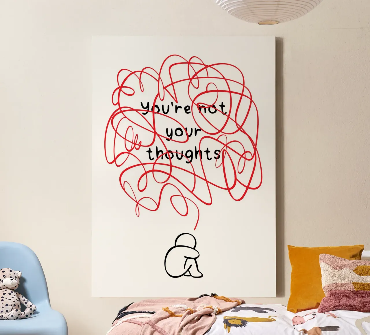 You're Not Your Thoughts tela da nabakumov