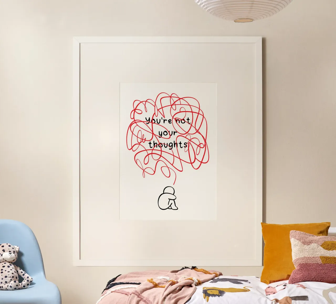 You're Not Your Thoughts poster da nabakumov