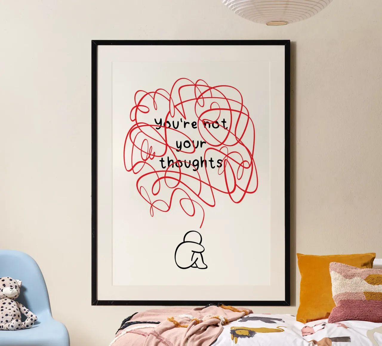You're Not Your Thoughts poster da nabakumov