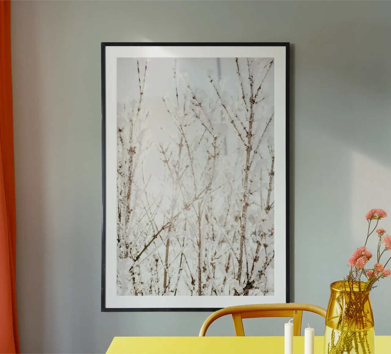 Bagliore invernale poster da StillVibe Home
