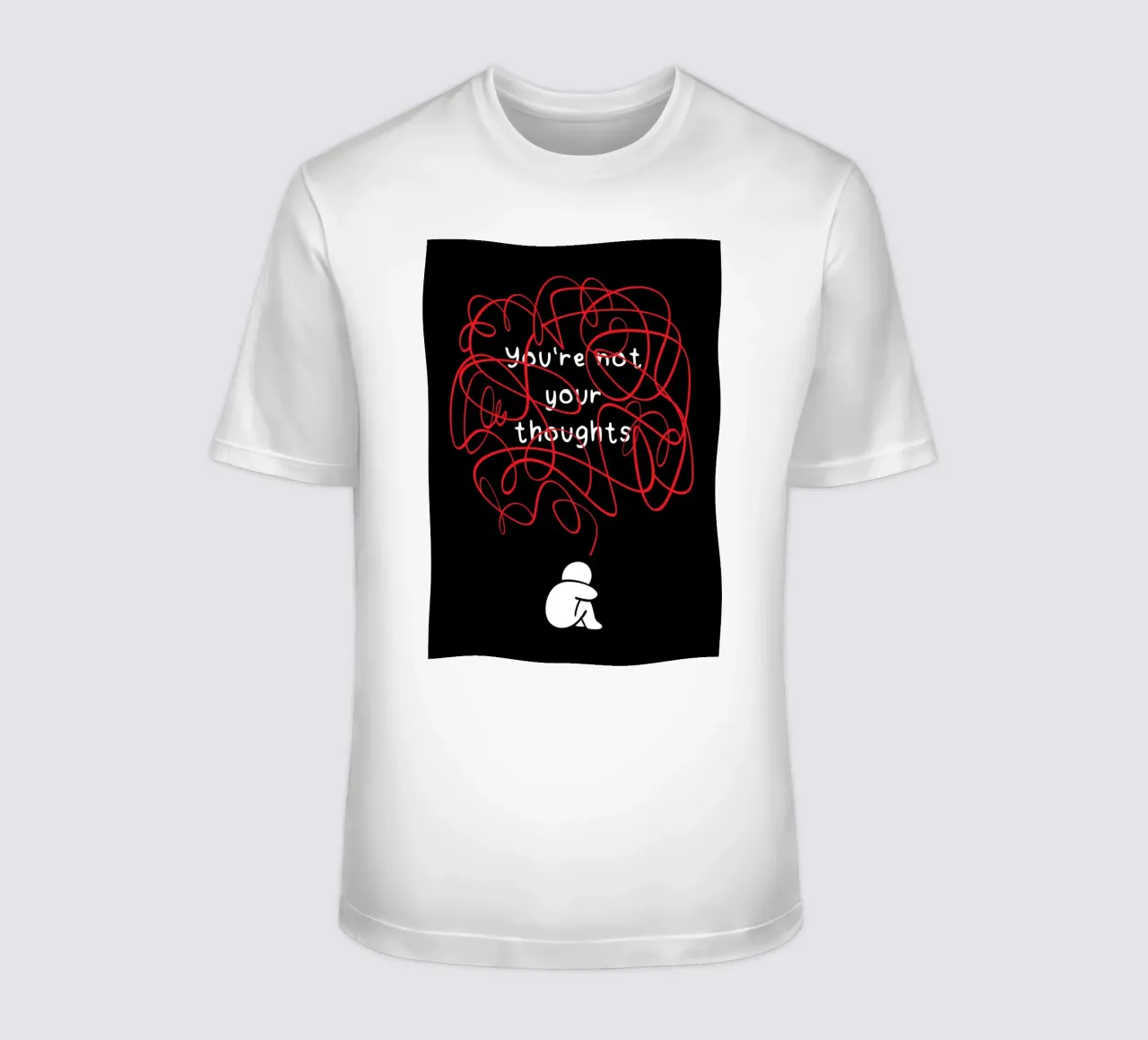 You're Not Your Thoughts t-shirt da nabakumov