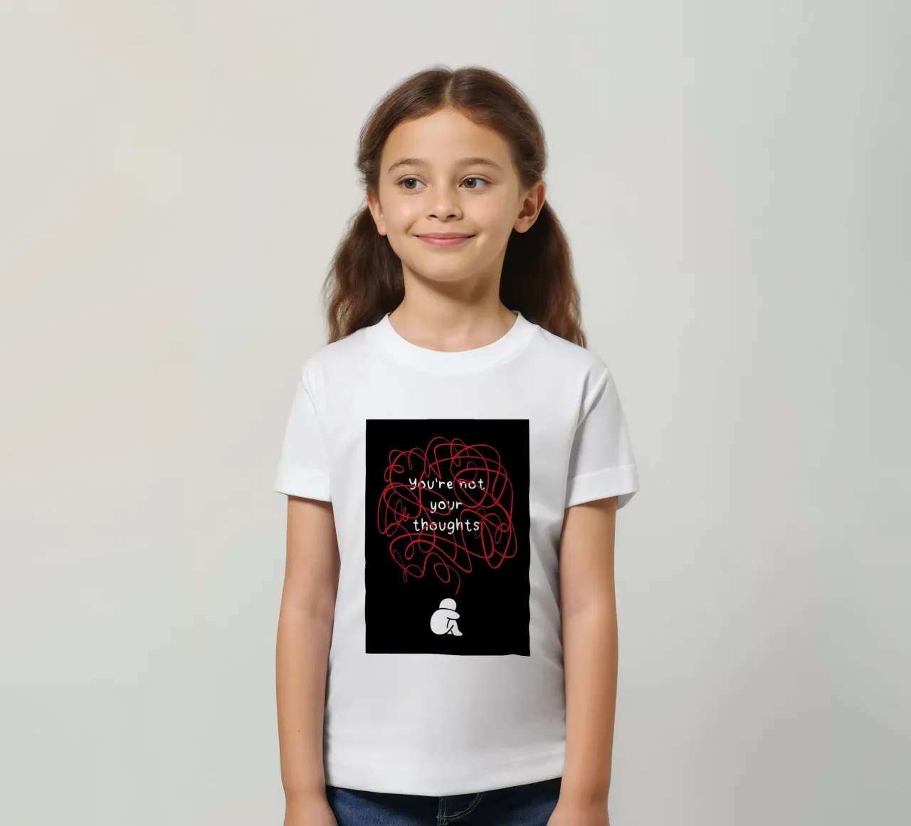 You're Not Your Thoughts t-shirt bambini da nabakumov