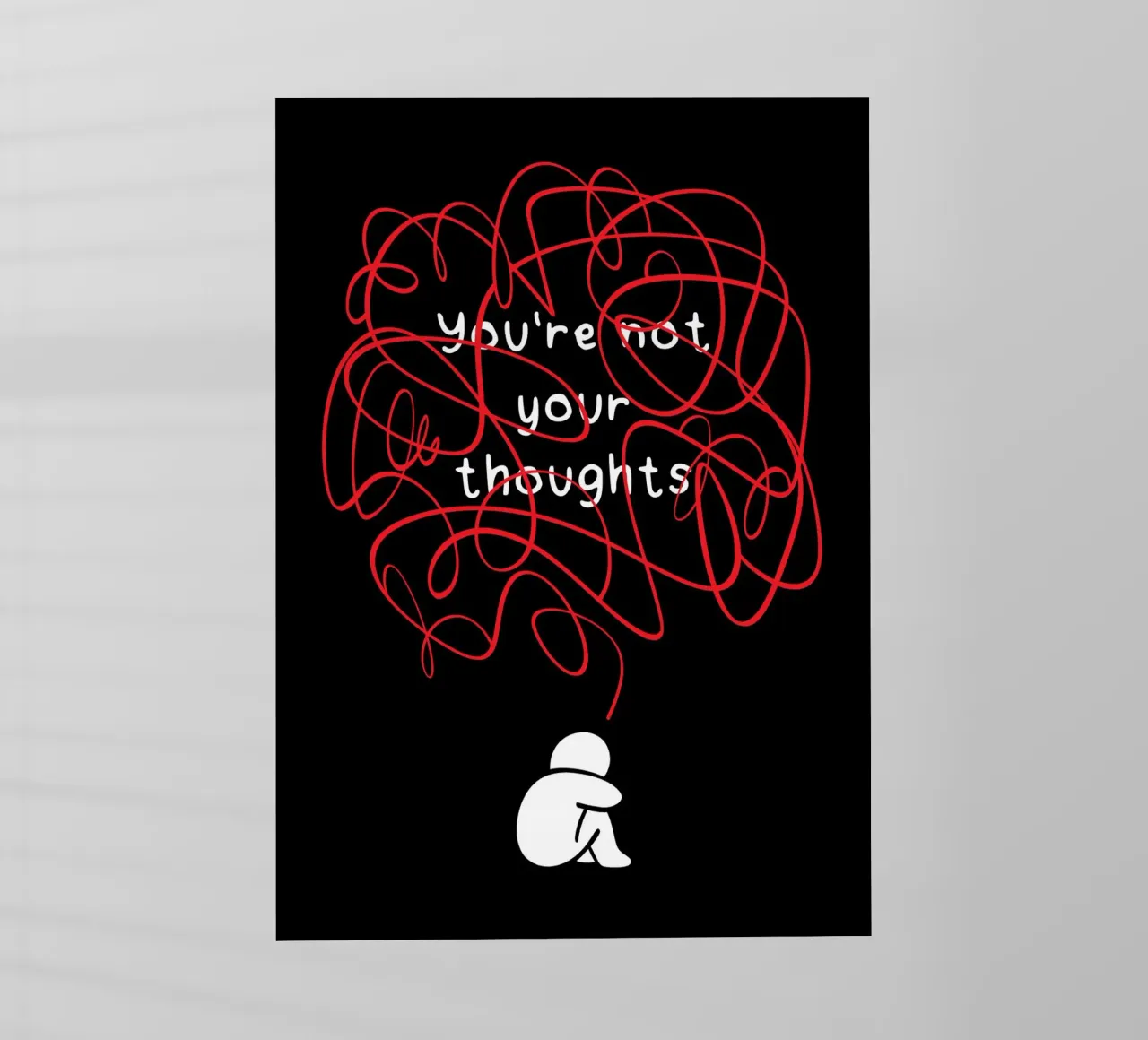 You're Not Your Thoughts pellicola backlit da nabakumov