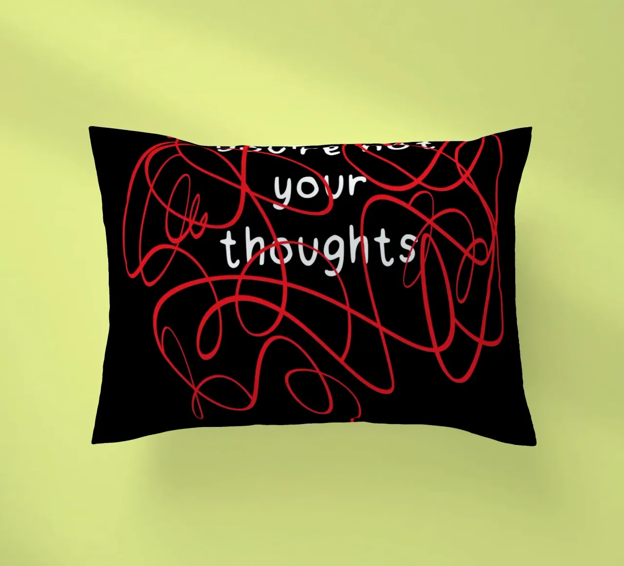 You're Not Your Thoughts cuscino da nabakumov