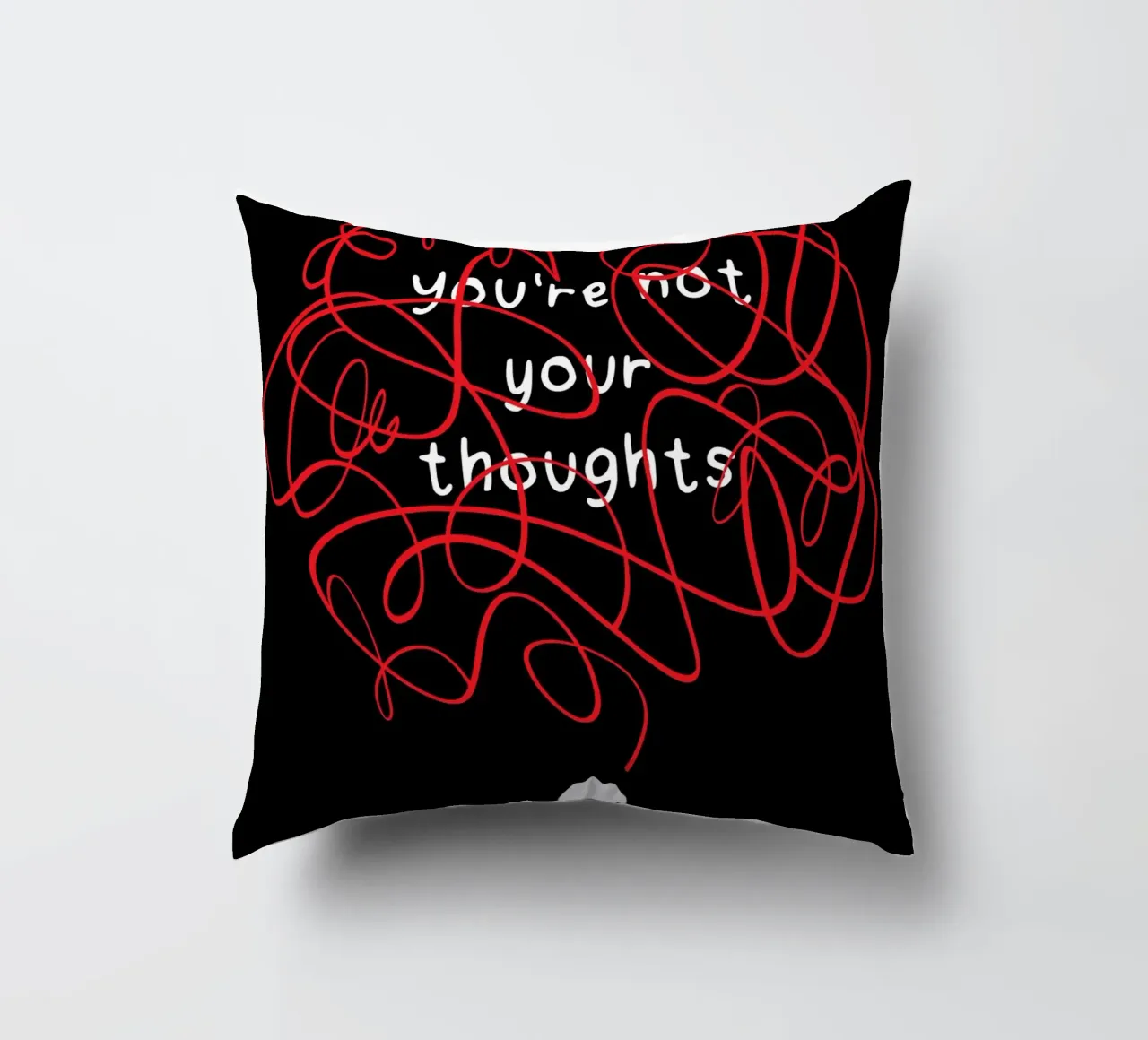 You're Not Your Thoughts cuscino da nabakumov