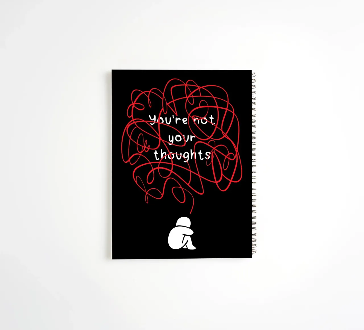 You're Not Your Thoughts diario ad anelli da nabakumov