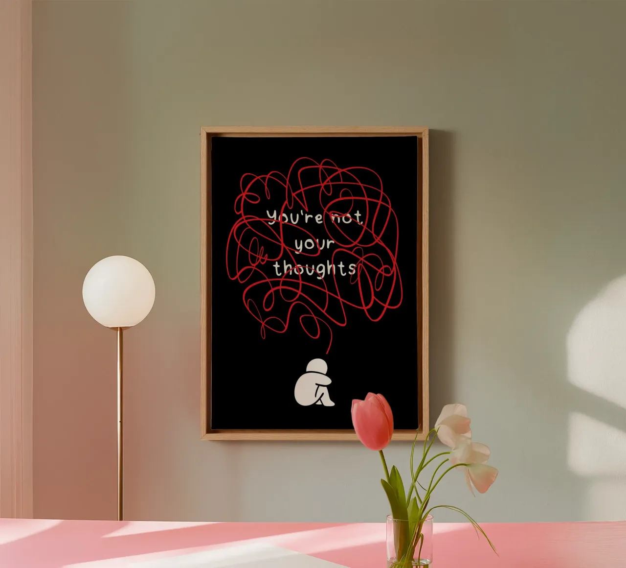 You're Not Your Thoughts tela da nabakumov