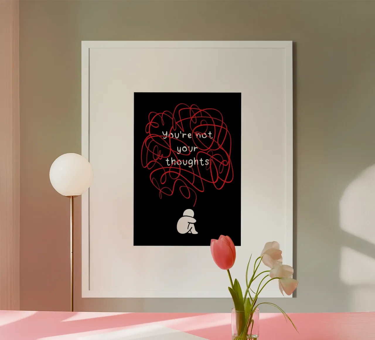 You're Not Your Thoughts carta hahnemühle da nabakumov