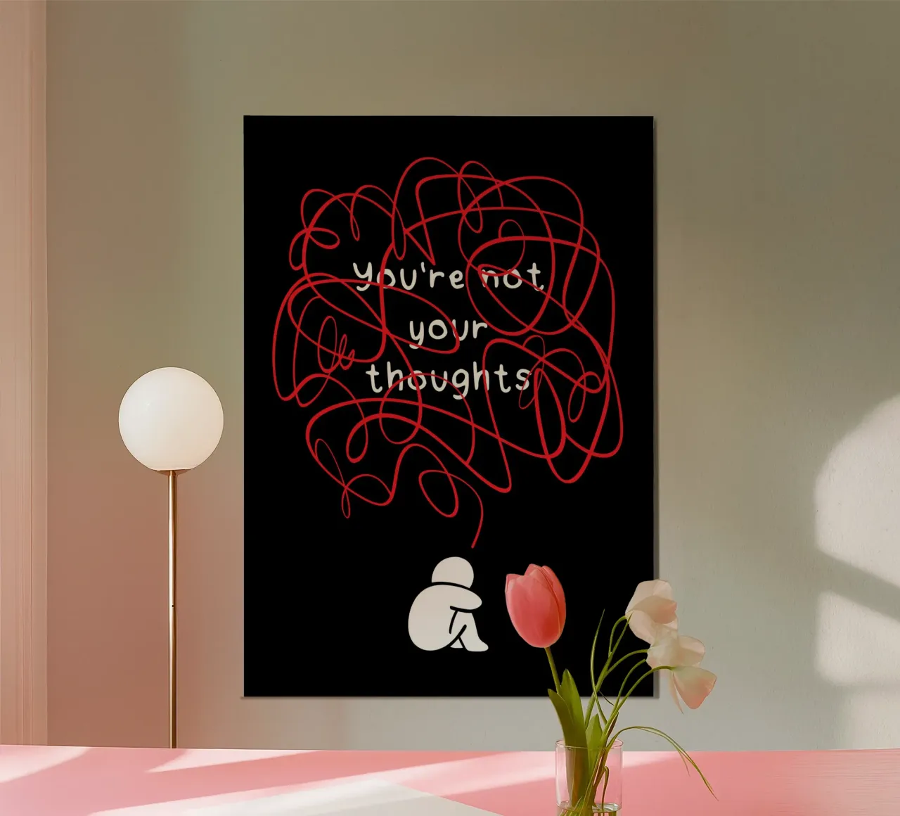 You're Not Your Thoughts carta hahnemühle da nabakumov