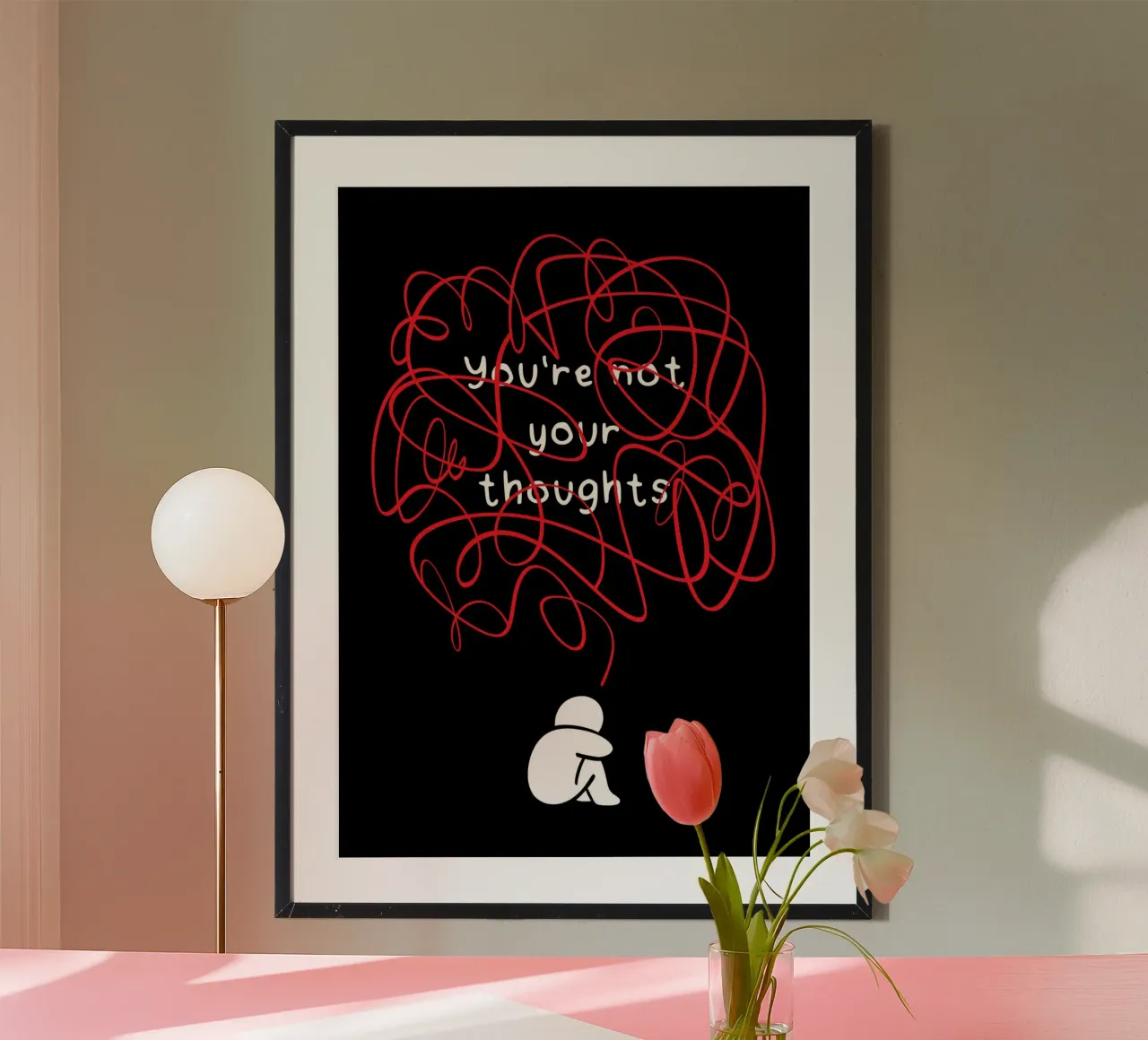 You're Not Your Thoughts carta hahnemühle da nabakumov