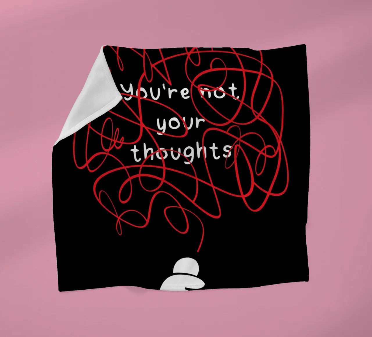 You're Not Your Thoughts coperta in pile da nabakumov