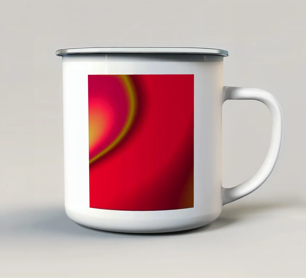 MAY THE FORCE BE WITH YOU tazza in smalto da ÂME LIBRE STUDIO