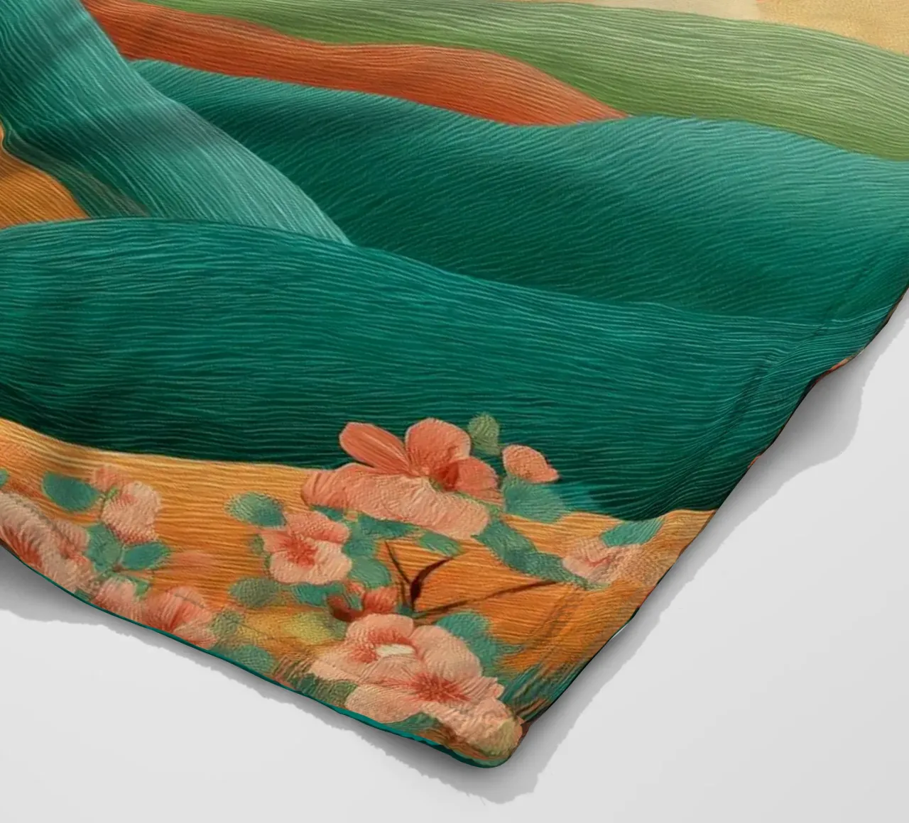 Swallows at Dawn – Flight Over Blossom Hills coperta in pile da Dune