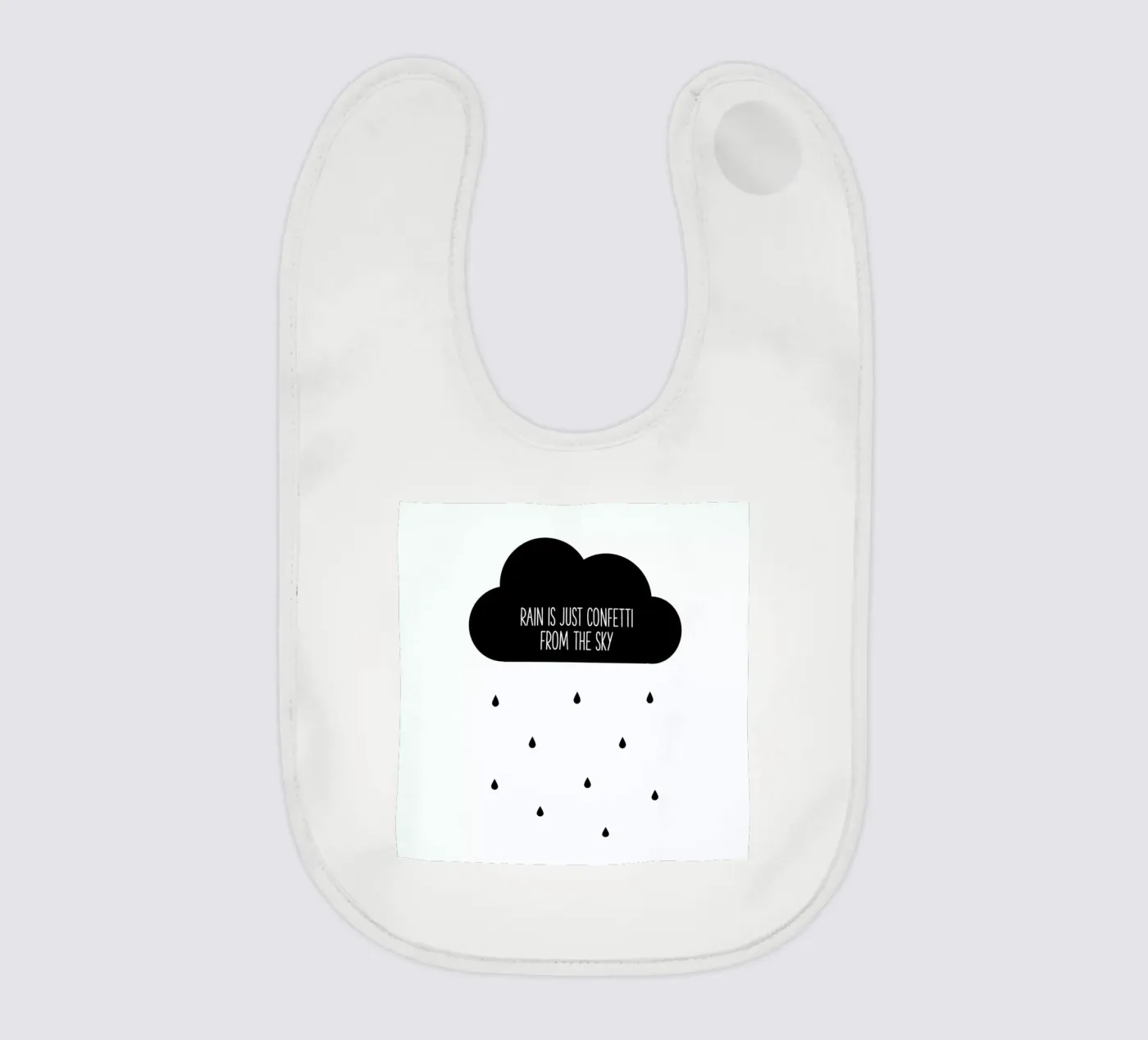 Confetti baby bib by Evita Witzenhausen