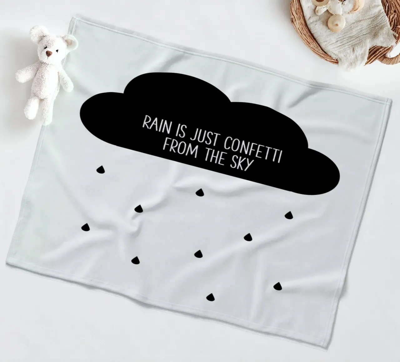 Confetti fleecedeken van Evita Witzenhausen