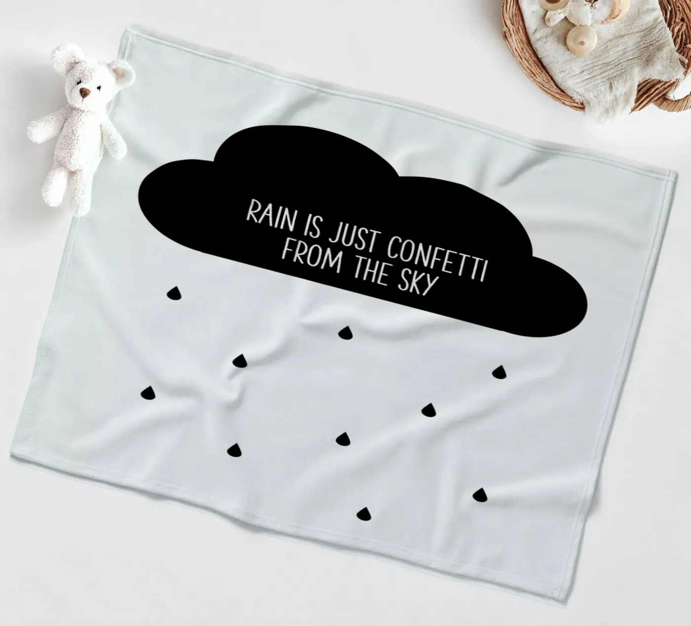 Confetti fleecedeken van Evita Witzenhausen