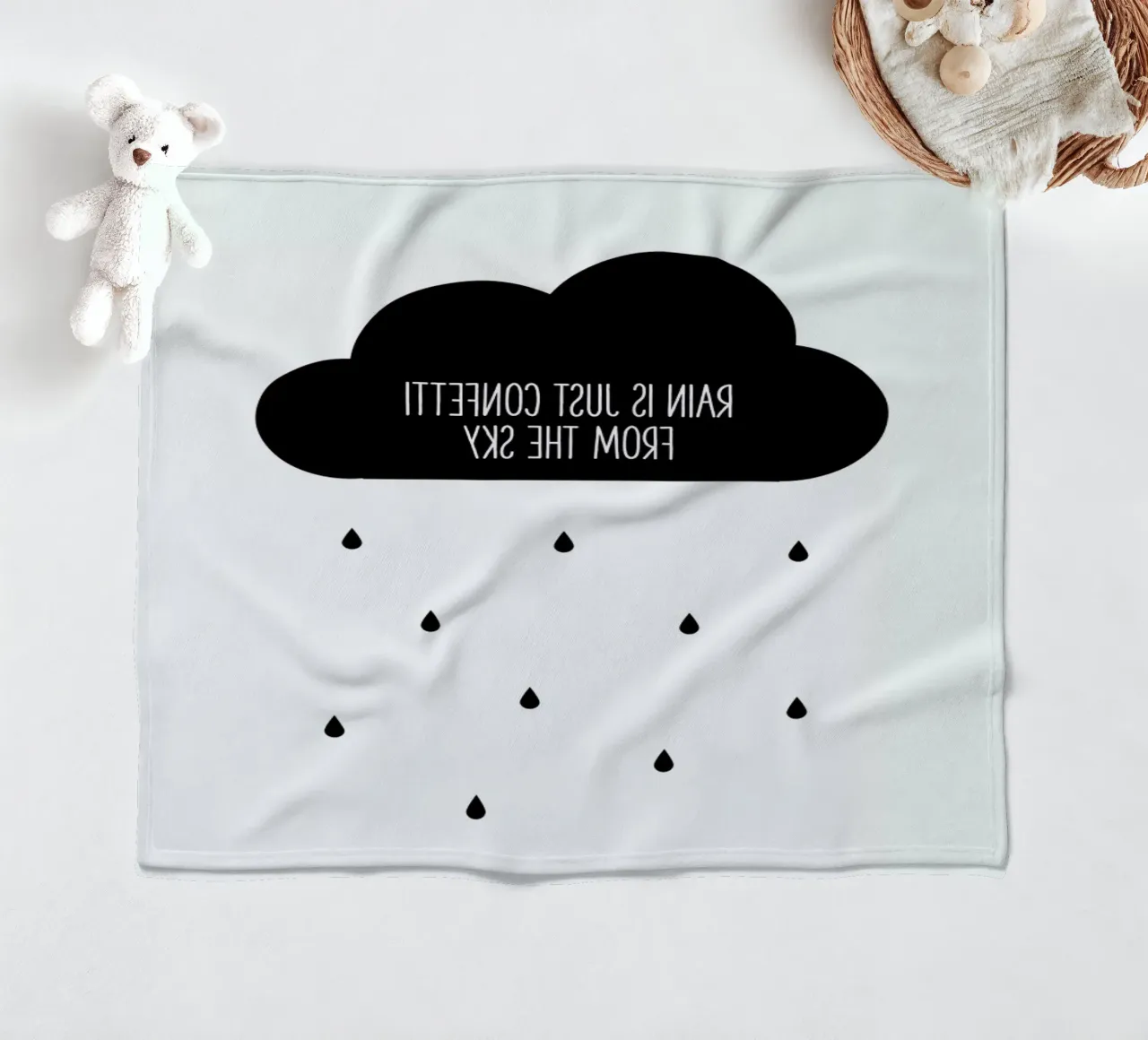 Confetti fleecedeken van Evita Witzenhausen