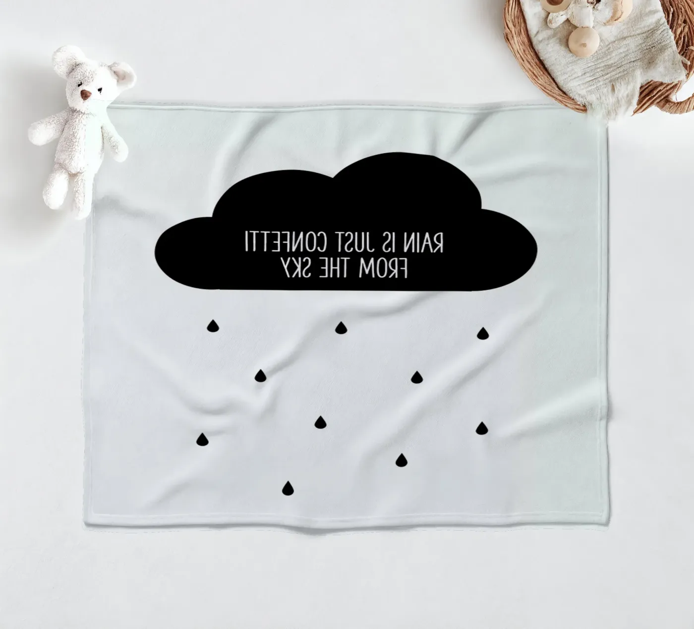 Confetti fleecedeken van Evita Witzenhausen