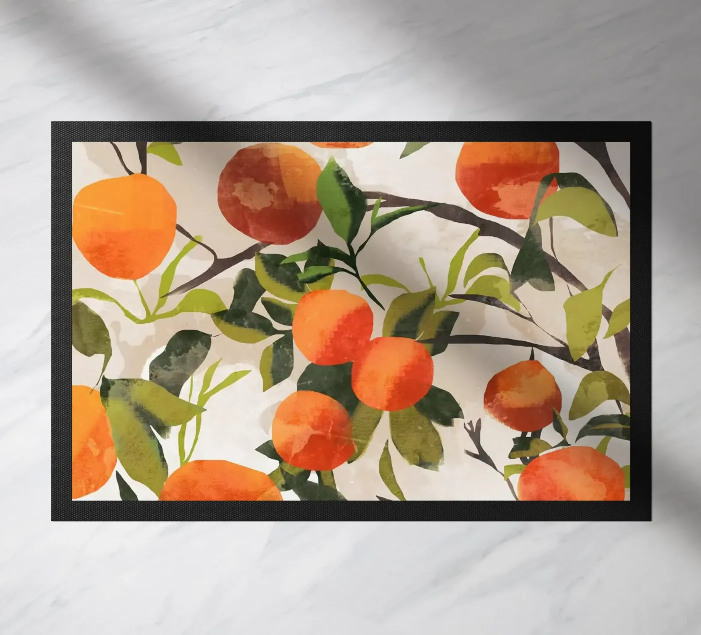 Oranges doormat by ThingDesign