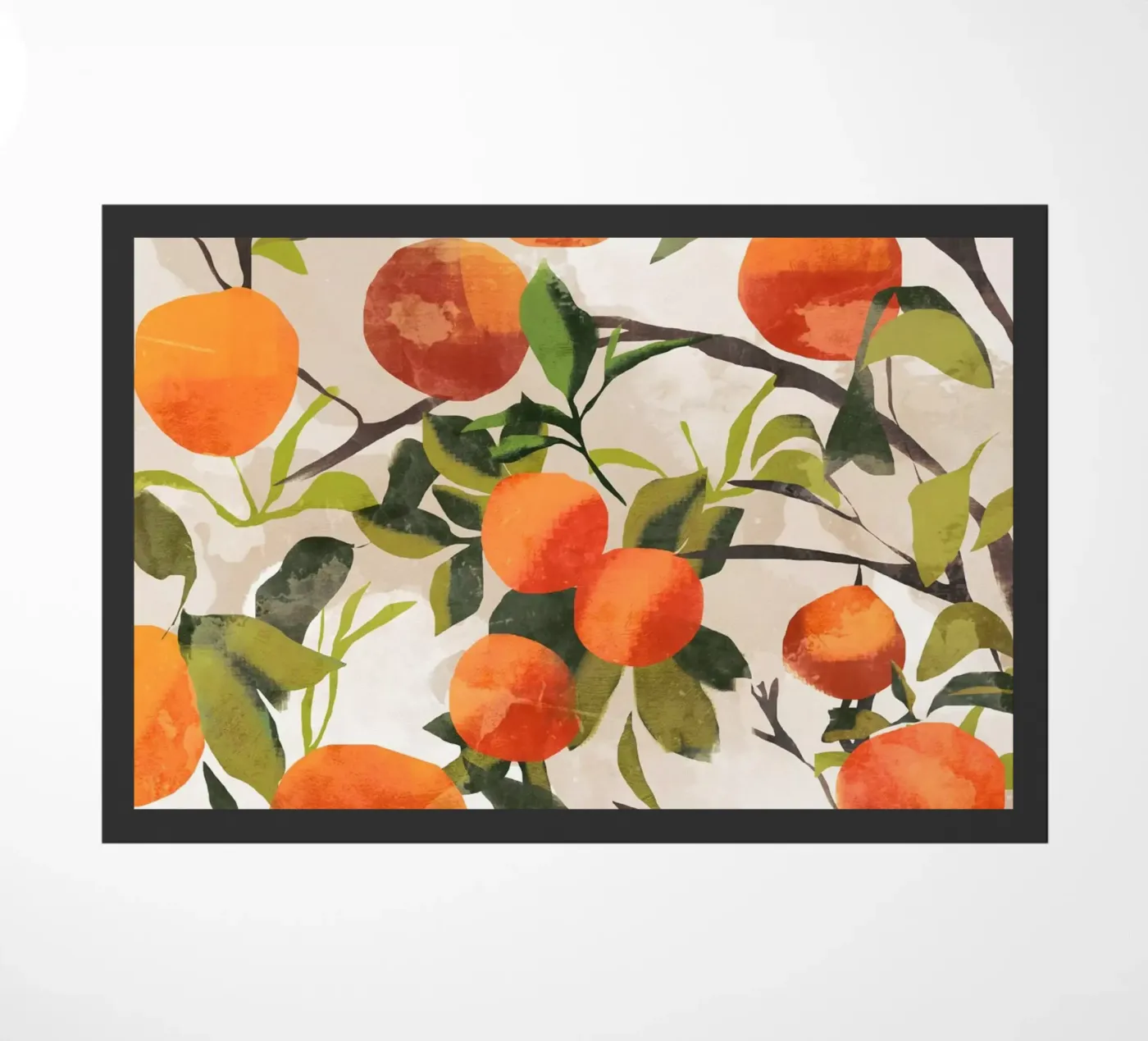 Oranges doormat by ThingDesign