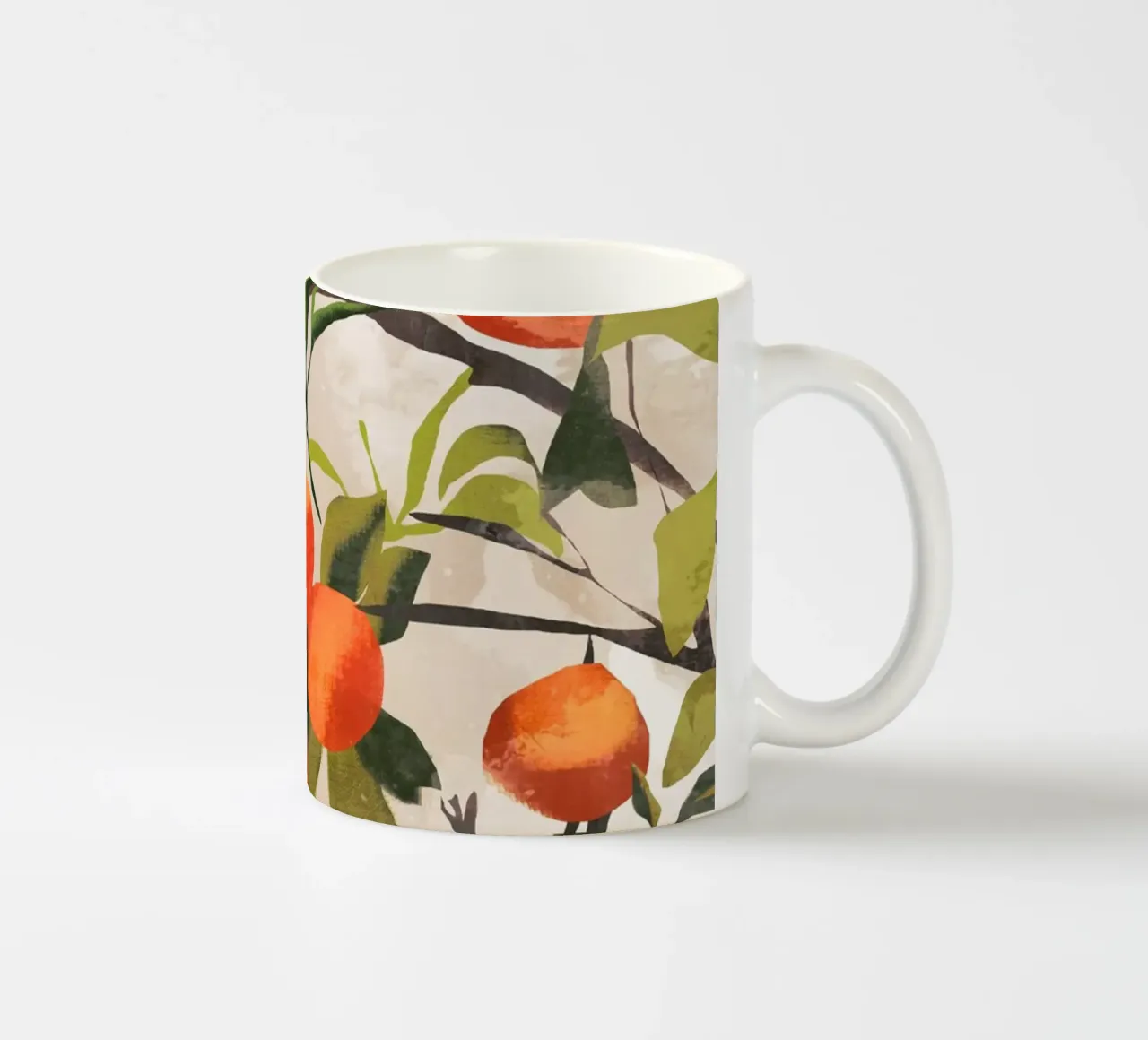 Oranges ceramic mug by ThingDesign