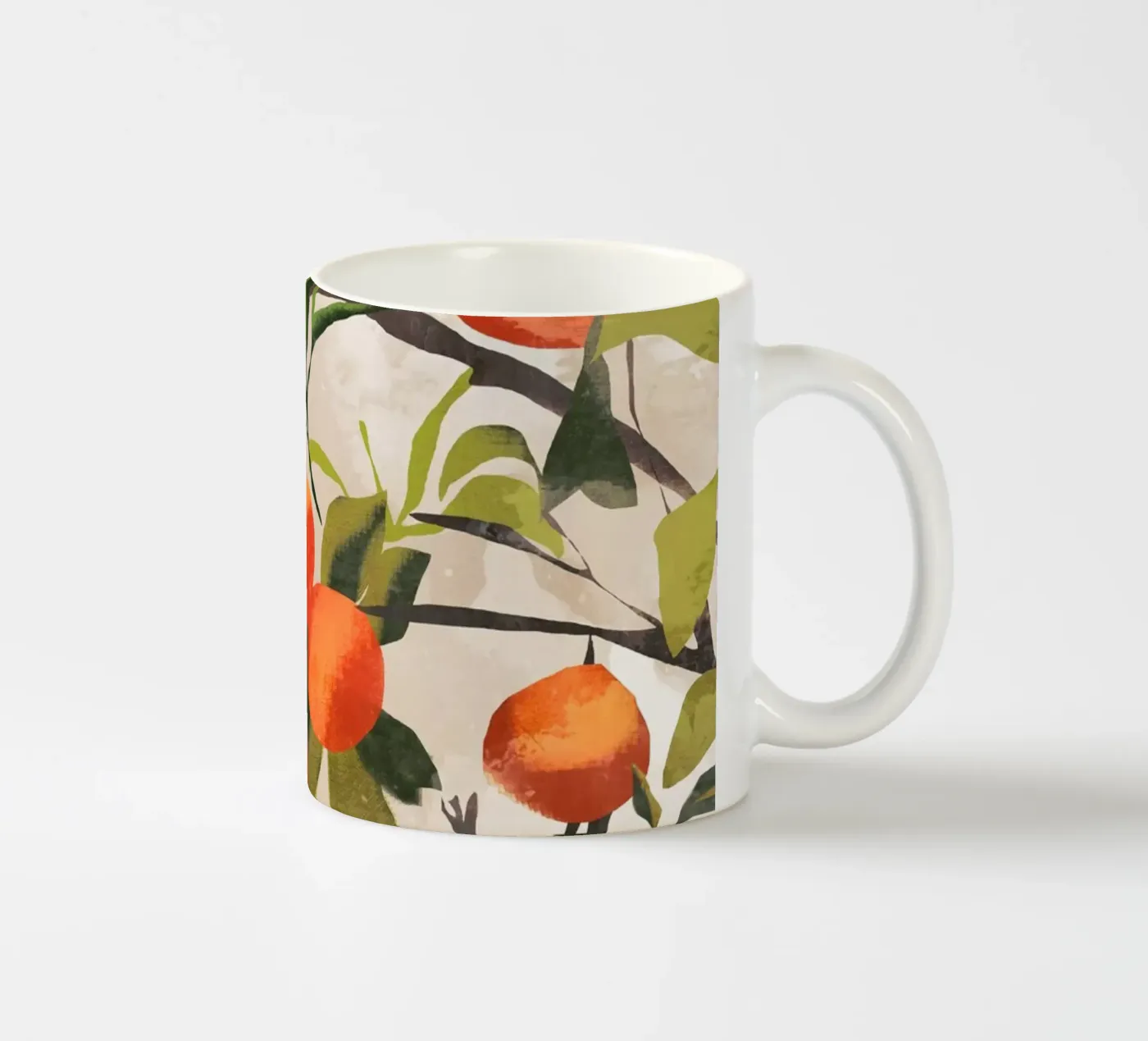 Oranges ceramic mug by ThingDesign