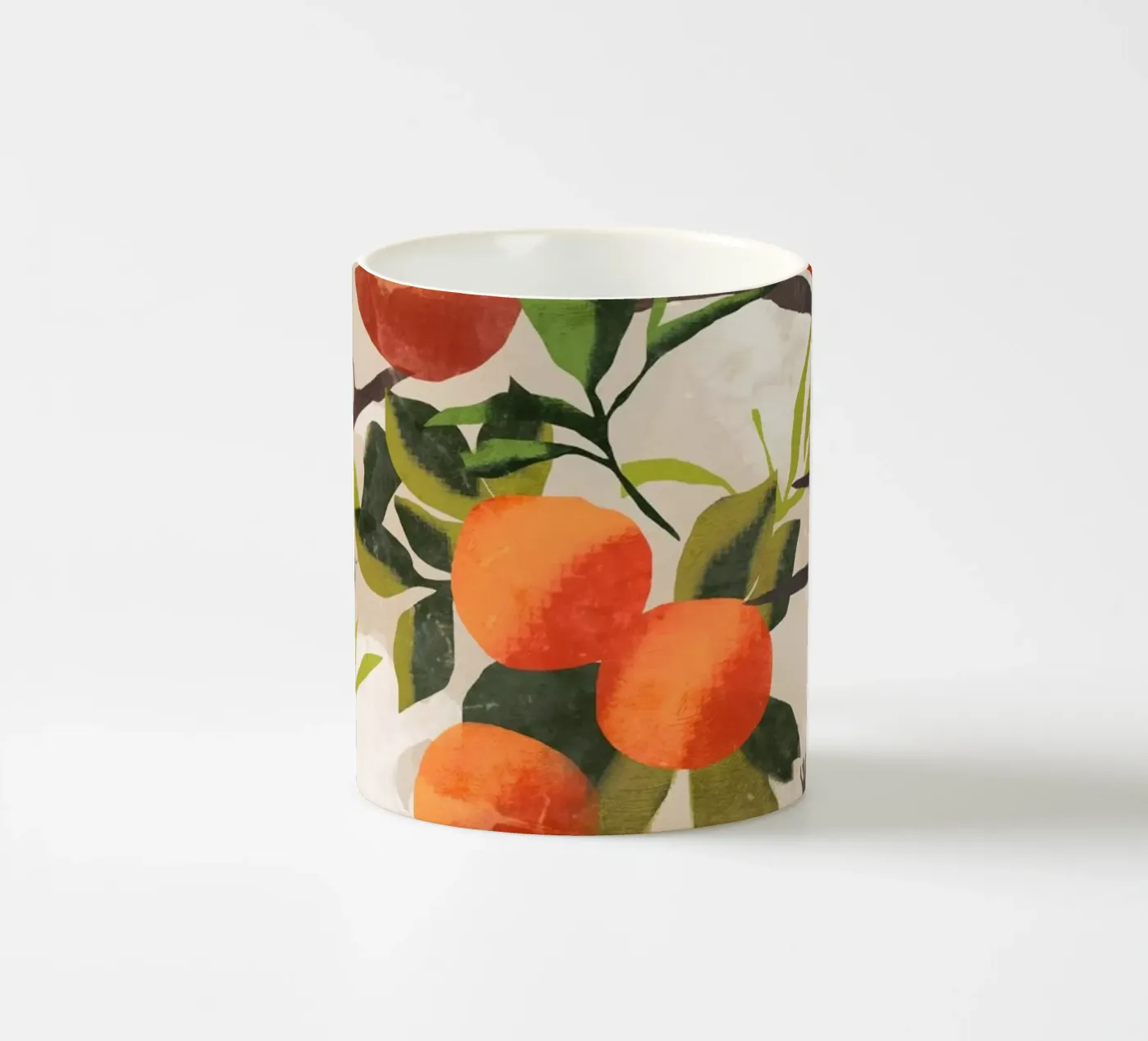 Oranges ceramic mug by ThingDesign