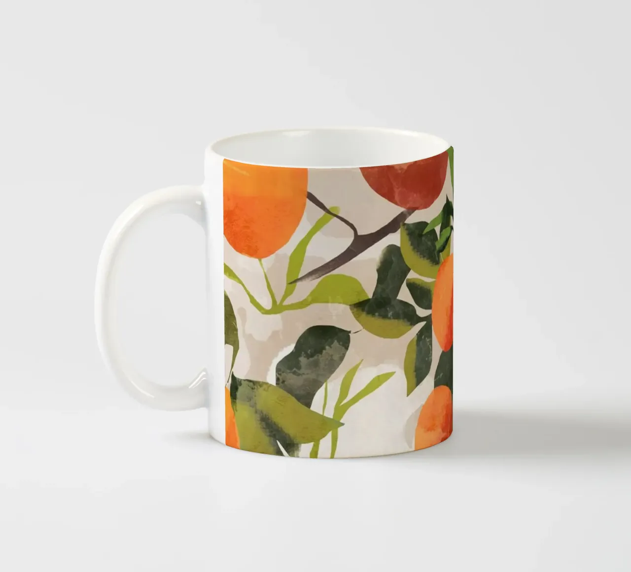 Oranges ceramic mug by ThingDesign