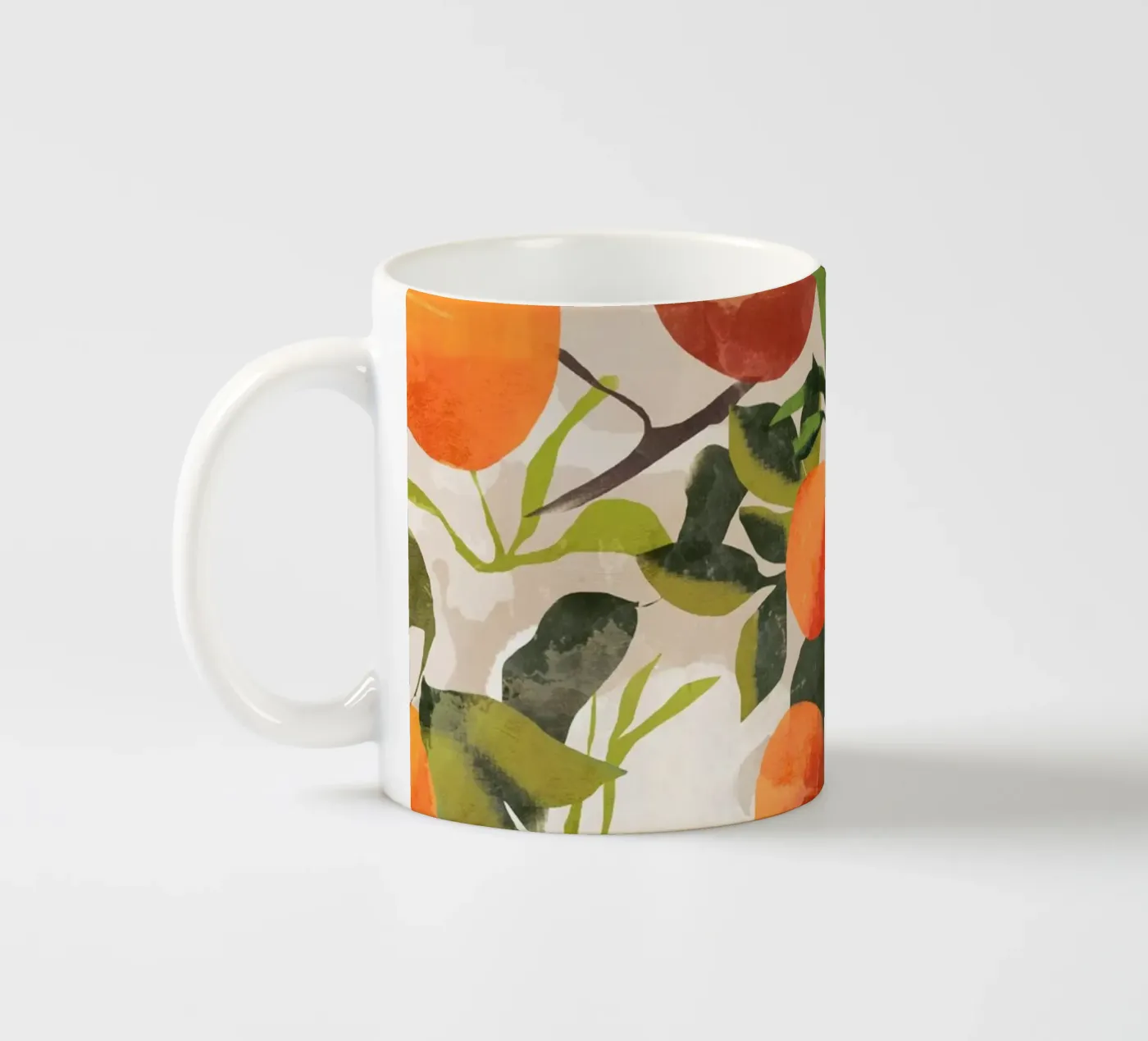 Oranges ceramic mug by ThingDesign