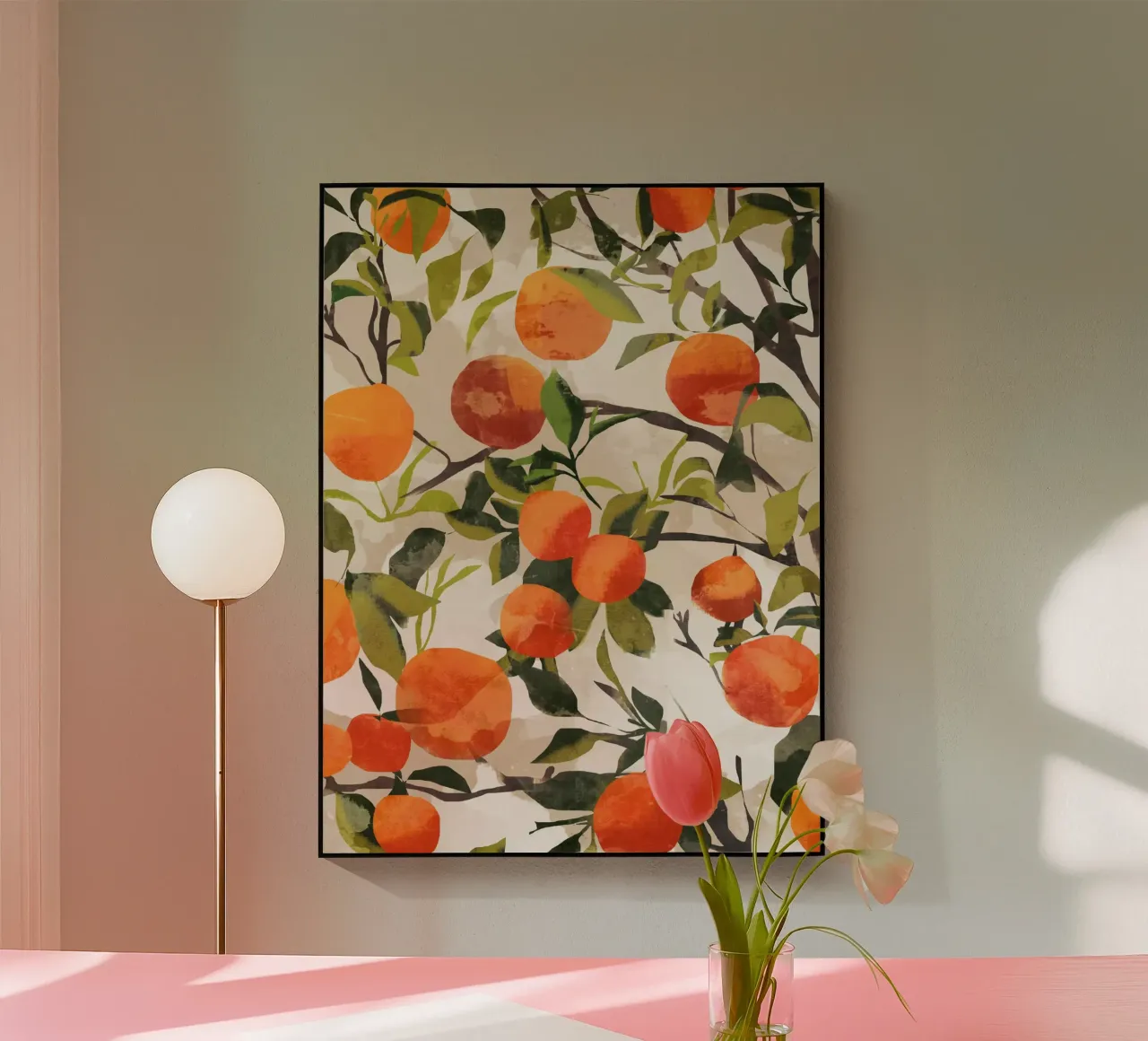 Sinaasappels acryl van ThingDesign