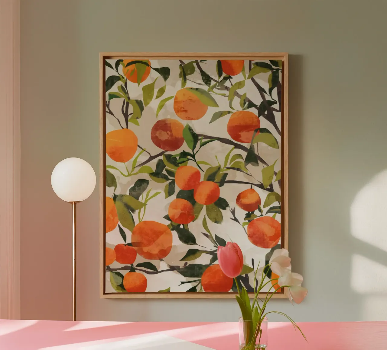 Oranges canvas by ThingDesign