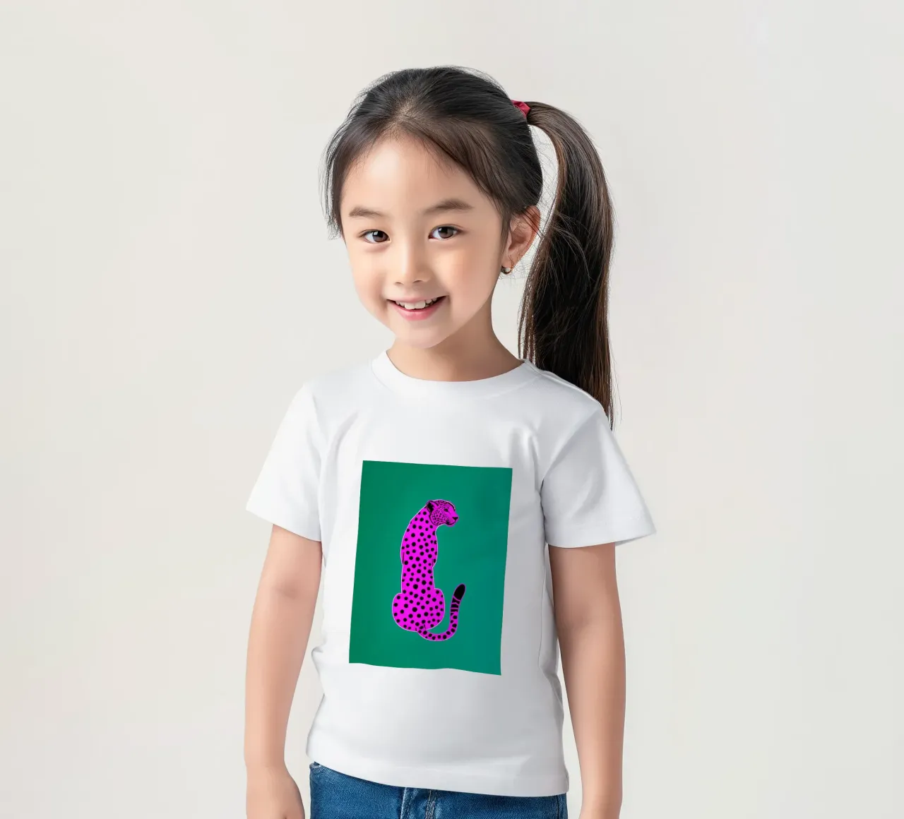 Pantera Rosa t-shirt bambini da KUNSTstück