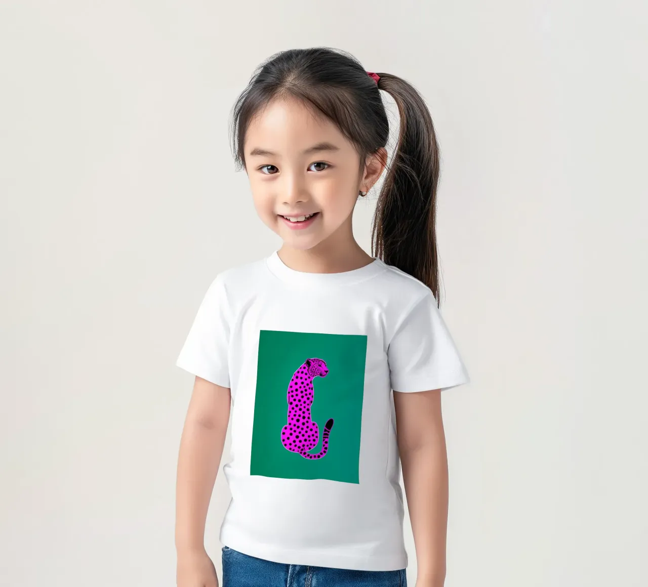 Pantera Rosa t-shirt bambini da KUNSTstück