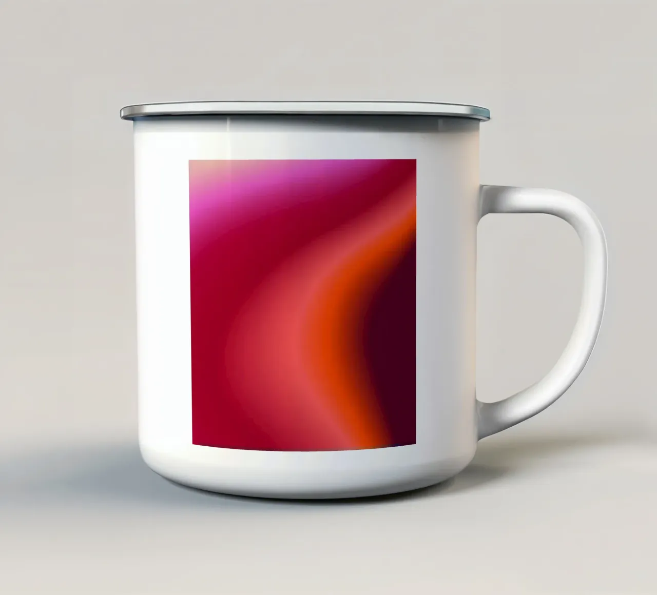 Let there be rock - ac/dc 🧯 tazza in smalto da ÂME LIBRE STUDIO