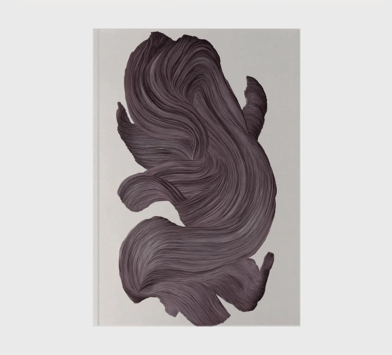 Plum Strokes notebook by treechild