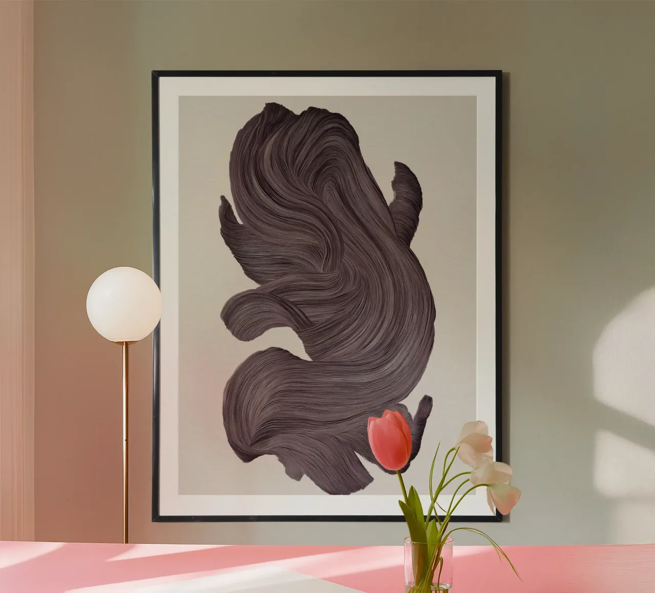 Plum Strokes poster da treechild