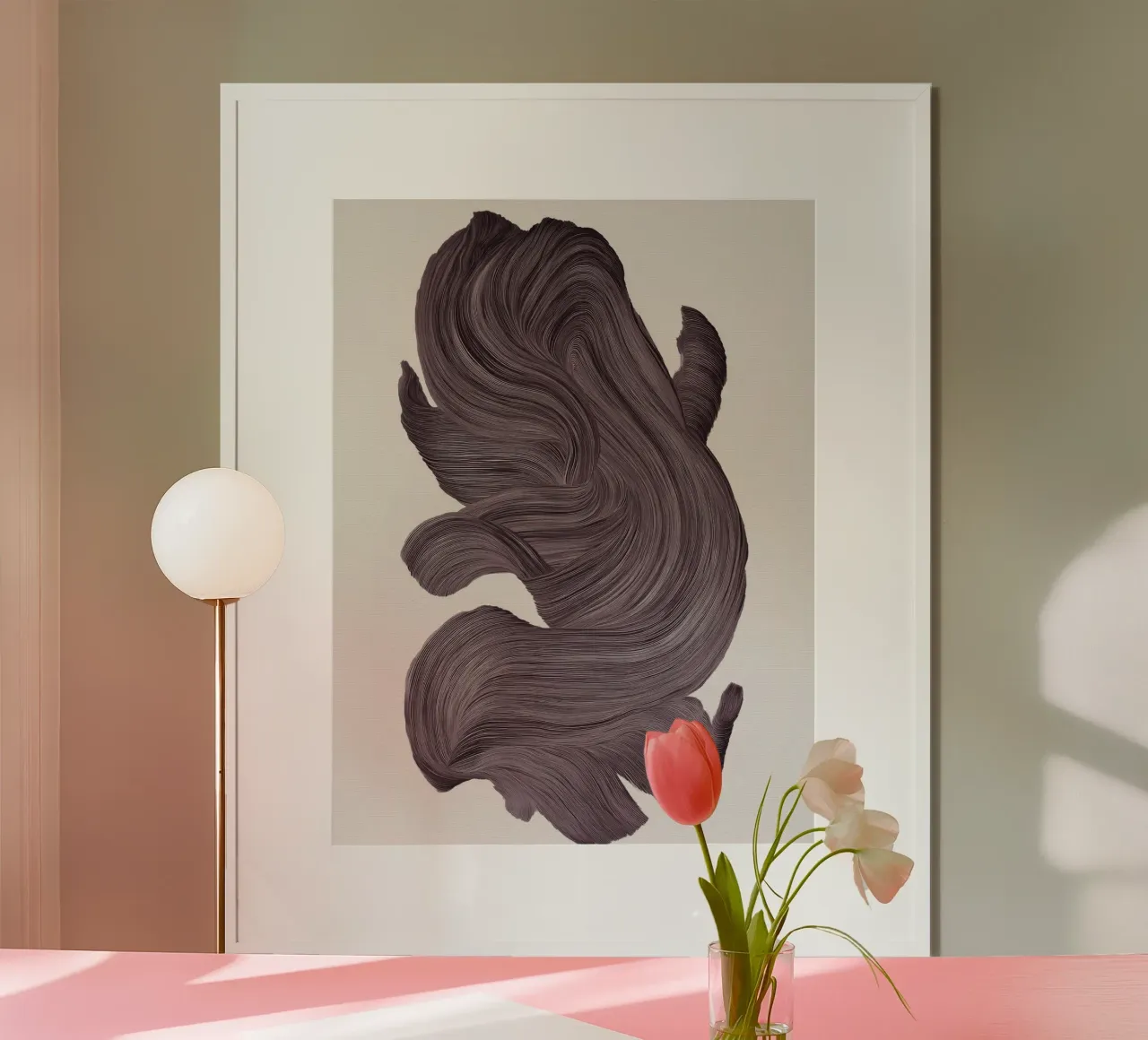 Plum Strokes poster da treechild