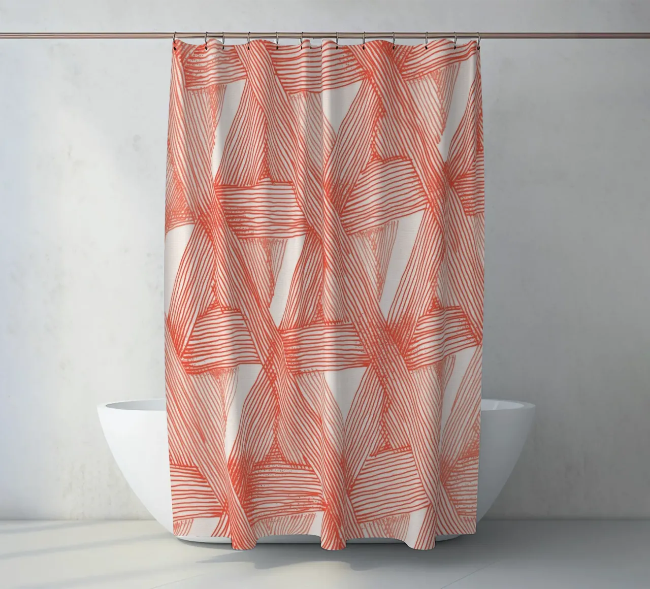 Tangle Pattern tenda da doccia da treechild