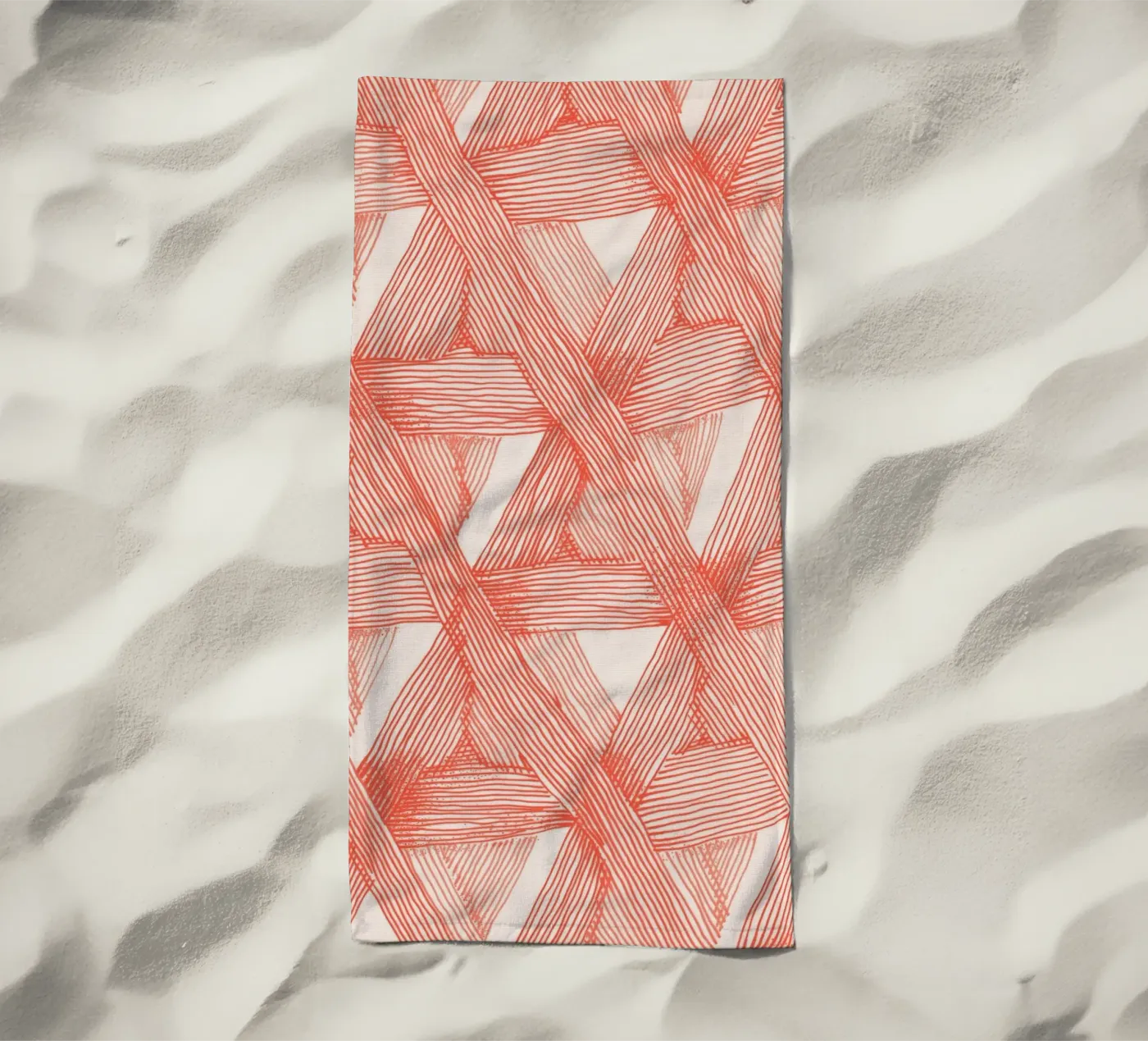 Tangle Pattern strandhanddoek van treechild