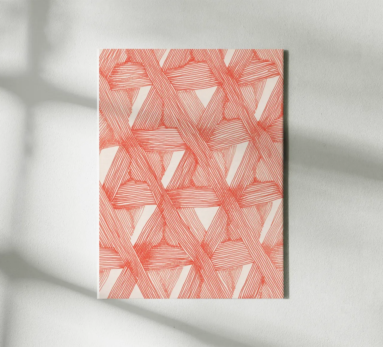Tangle Pattern tela con Cornice a cassetta da treechild