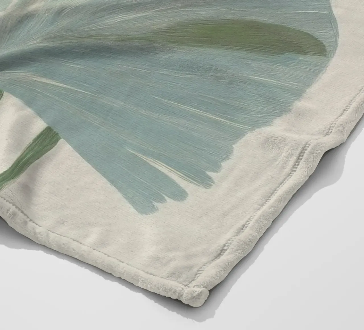Pastel Botanics coperta in pile da treechild