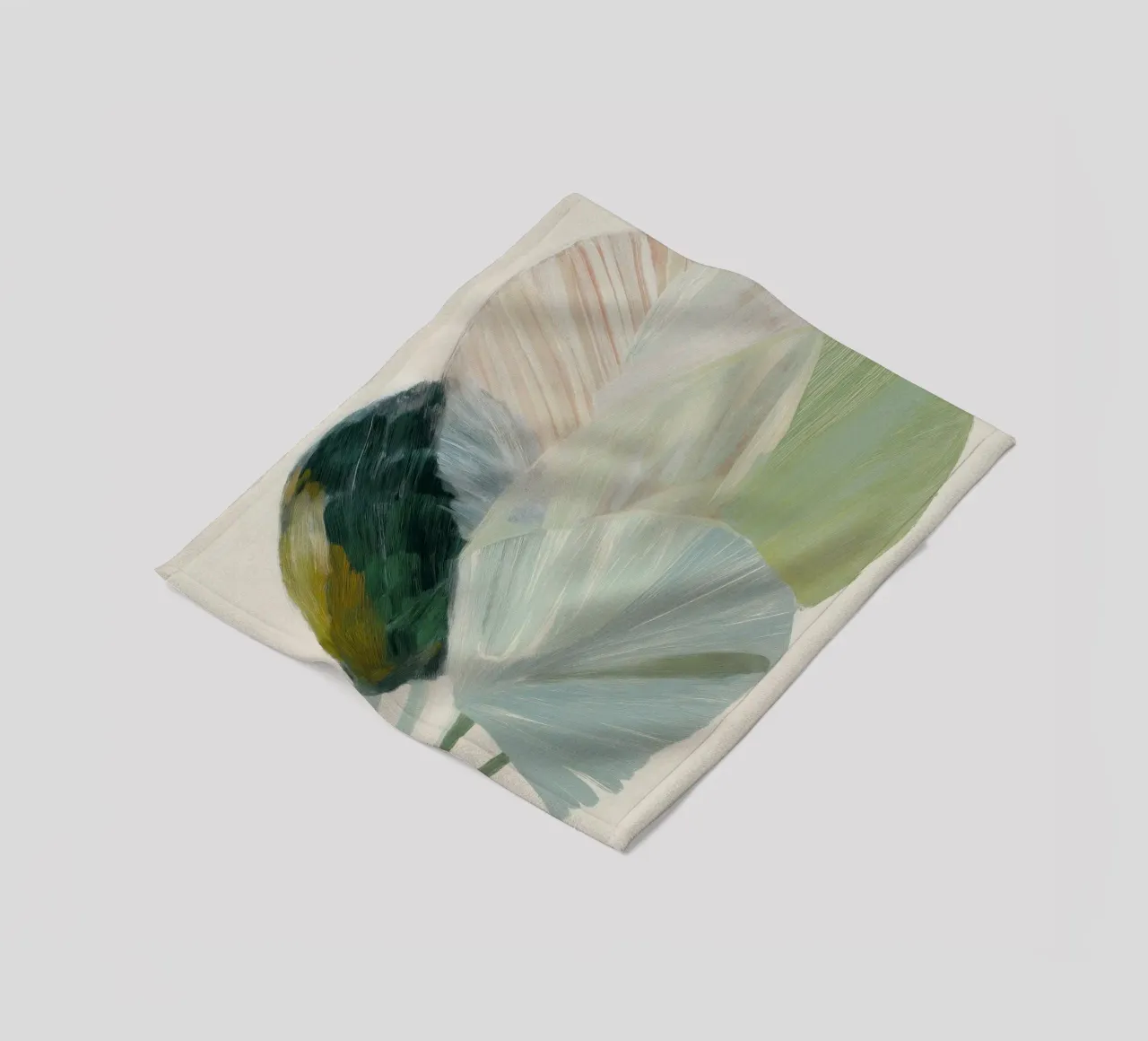 Pastel Botanics coperta in pile da treechild