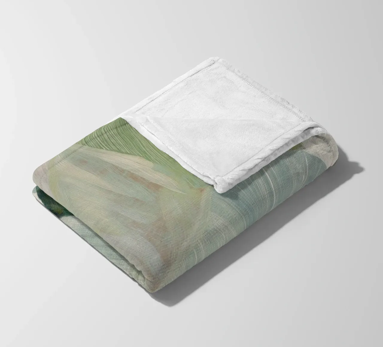 Pastel Botanics coperta in pile da treechild